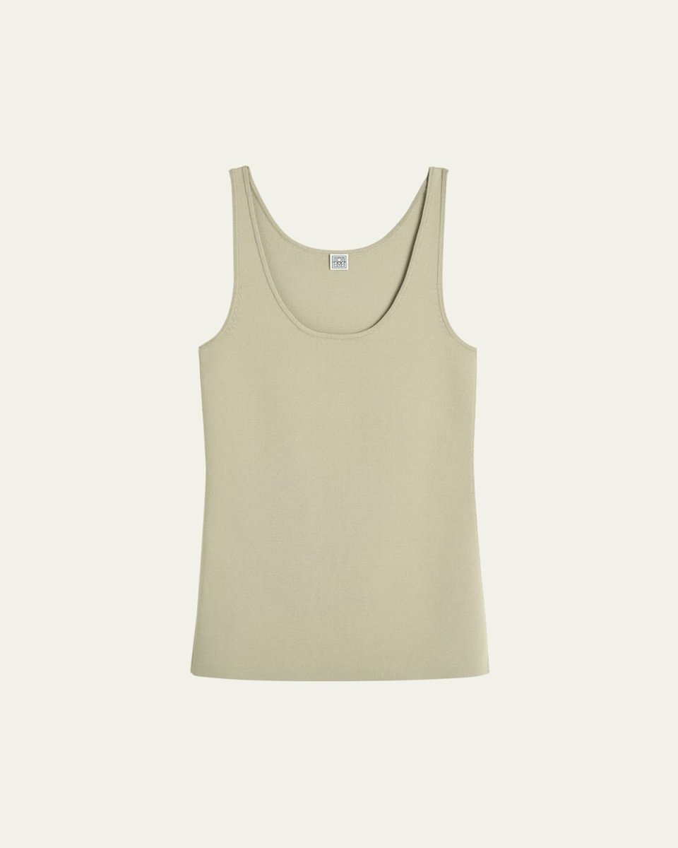 Compact Knit Tank Top